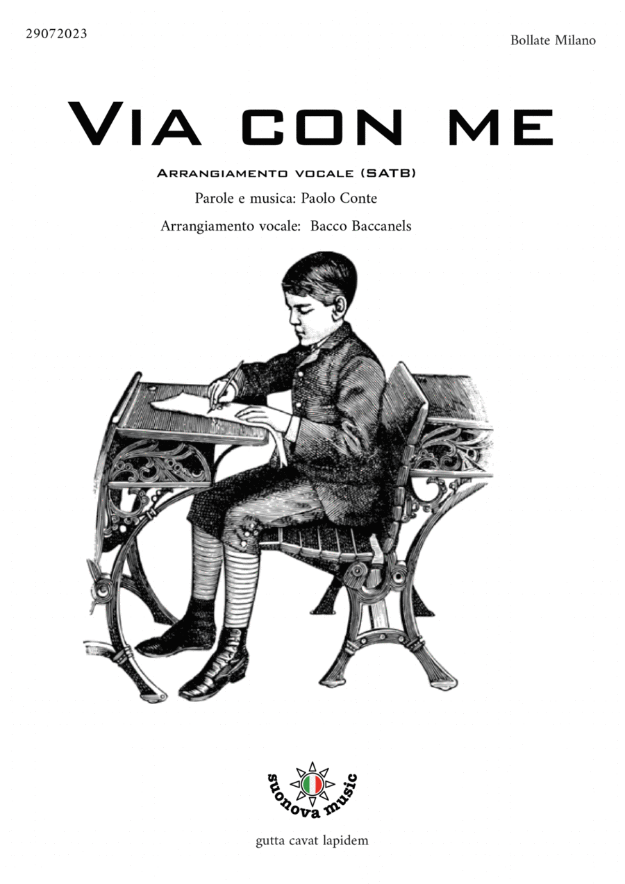 Via Con Me 4-Part scores gallery preview page 1