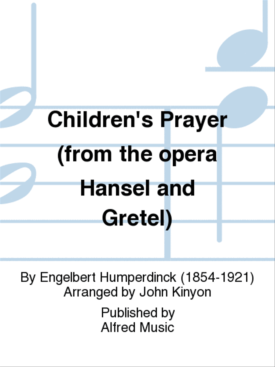 Children's Prayer (from the opera Hansel and Gretel) Concert Band scores gallery preview page 1