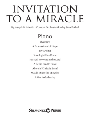 Book cover for Invitation To A Miracle (a Cantata For Christmas) - Piano