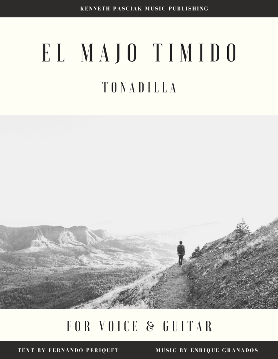El Majo Timido (for Voice and Guitar) Chamber Music scores gallery preview page 1