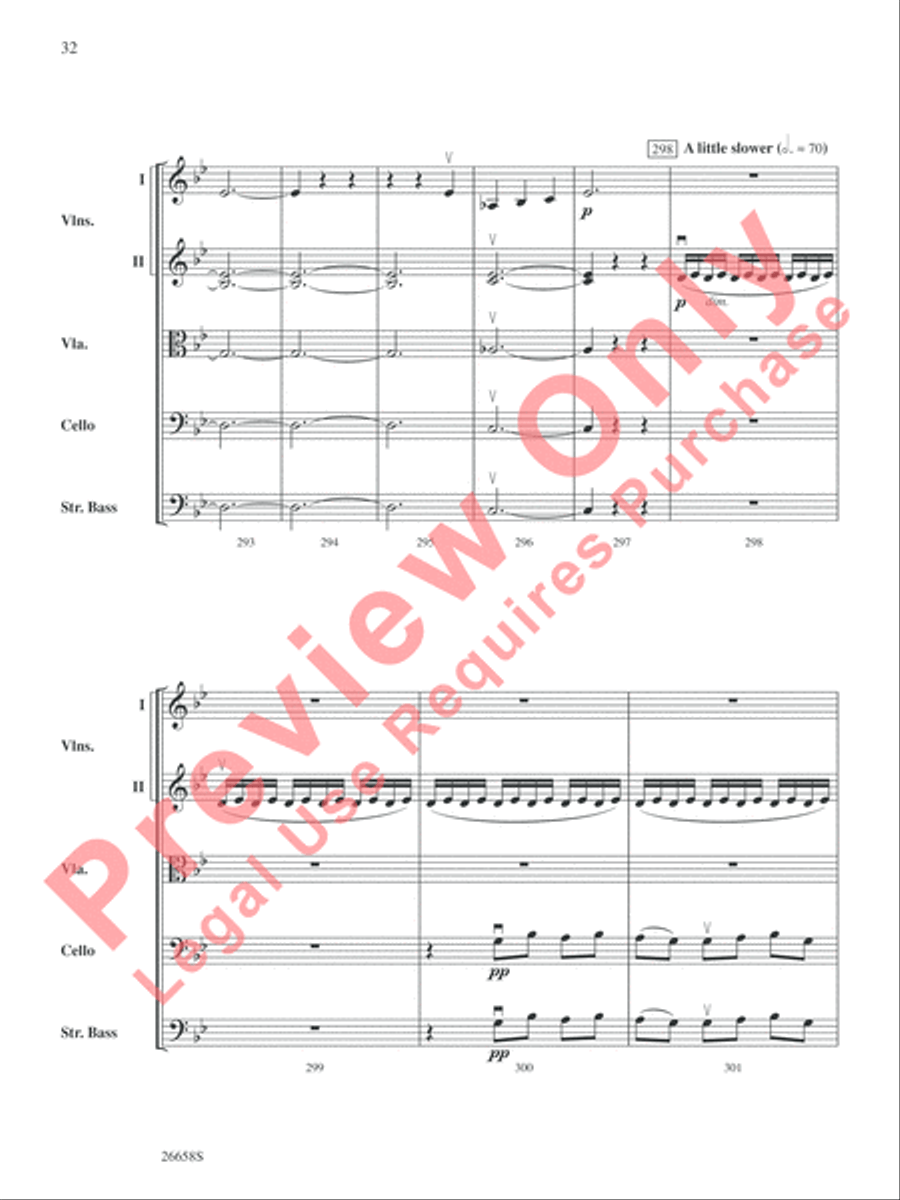 Halloween Spooktacular String Orchestra scores gallery preview page 33
