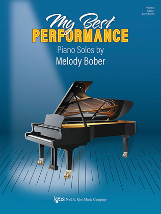 Book cover for My Best Performance: Piano Solos, Book 1
