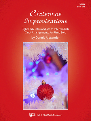 Book cover for Christmas Improvisations, Book 1