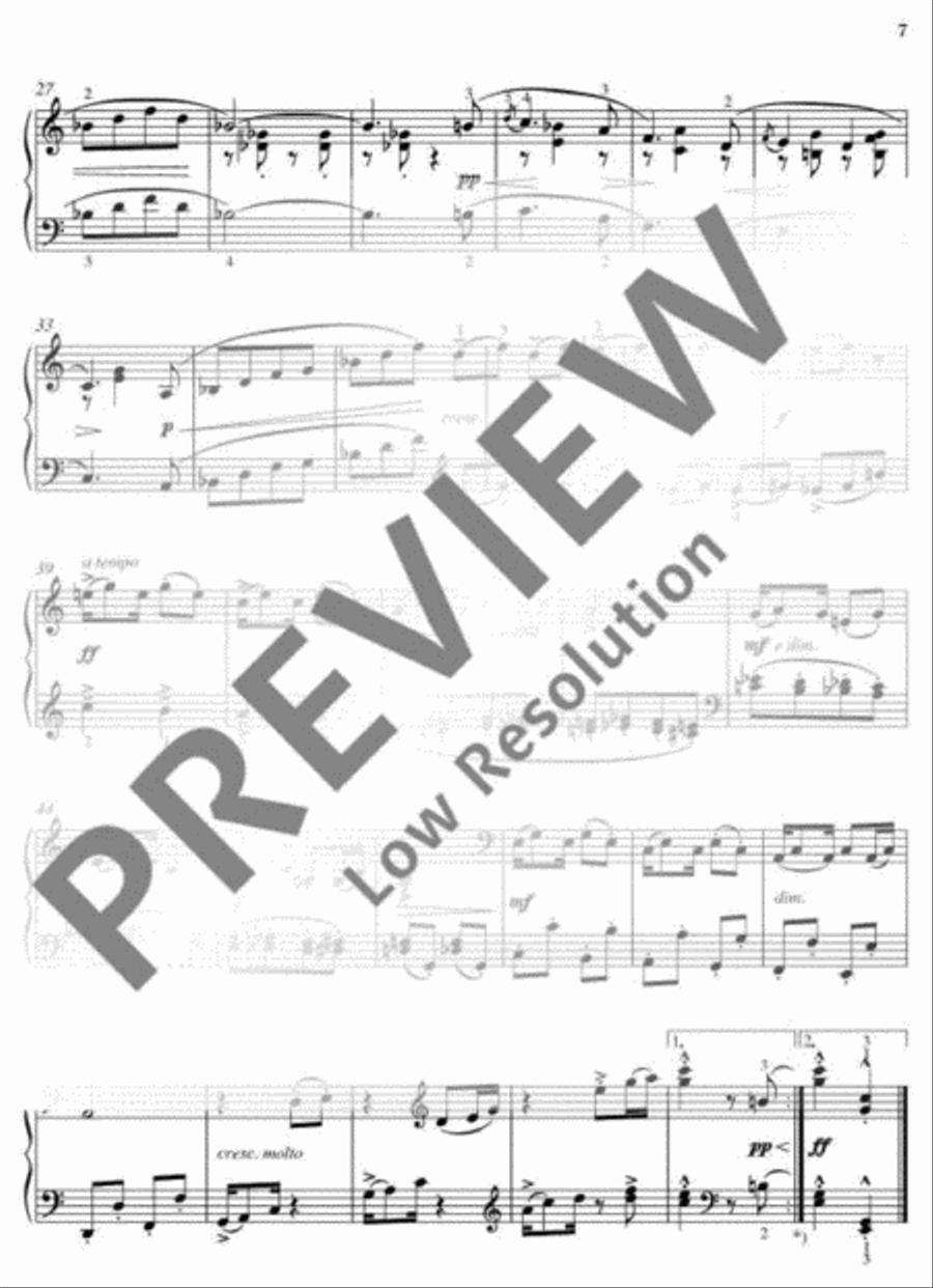 Famous Piano Pieces Famous Piano Pieces Piano Solo scores gallery preview page 8