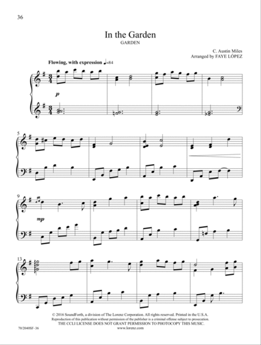 All Creation Sings Piano Solo scores gallery preview page 16