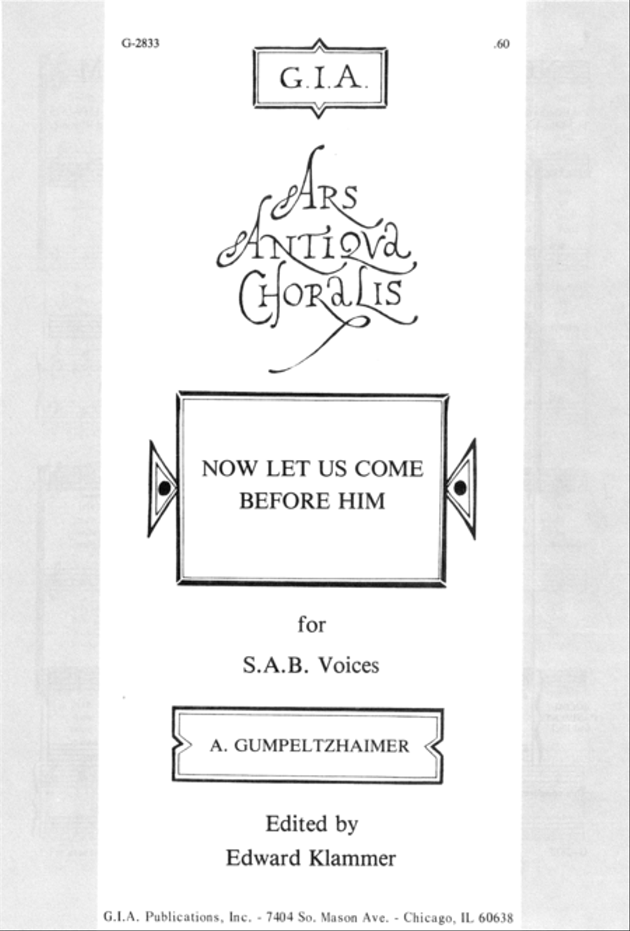 Now Let Us Come before Him 3-Part scores gallery preview page 1