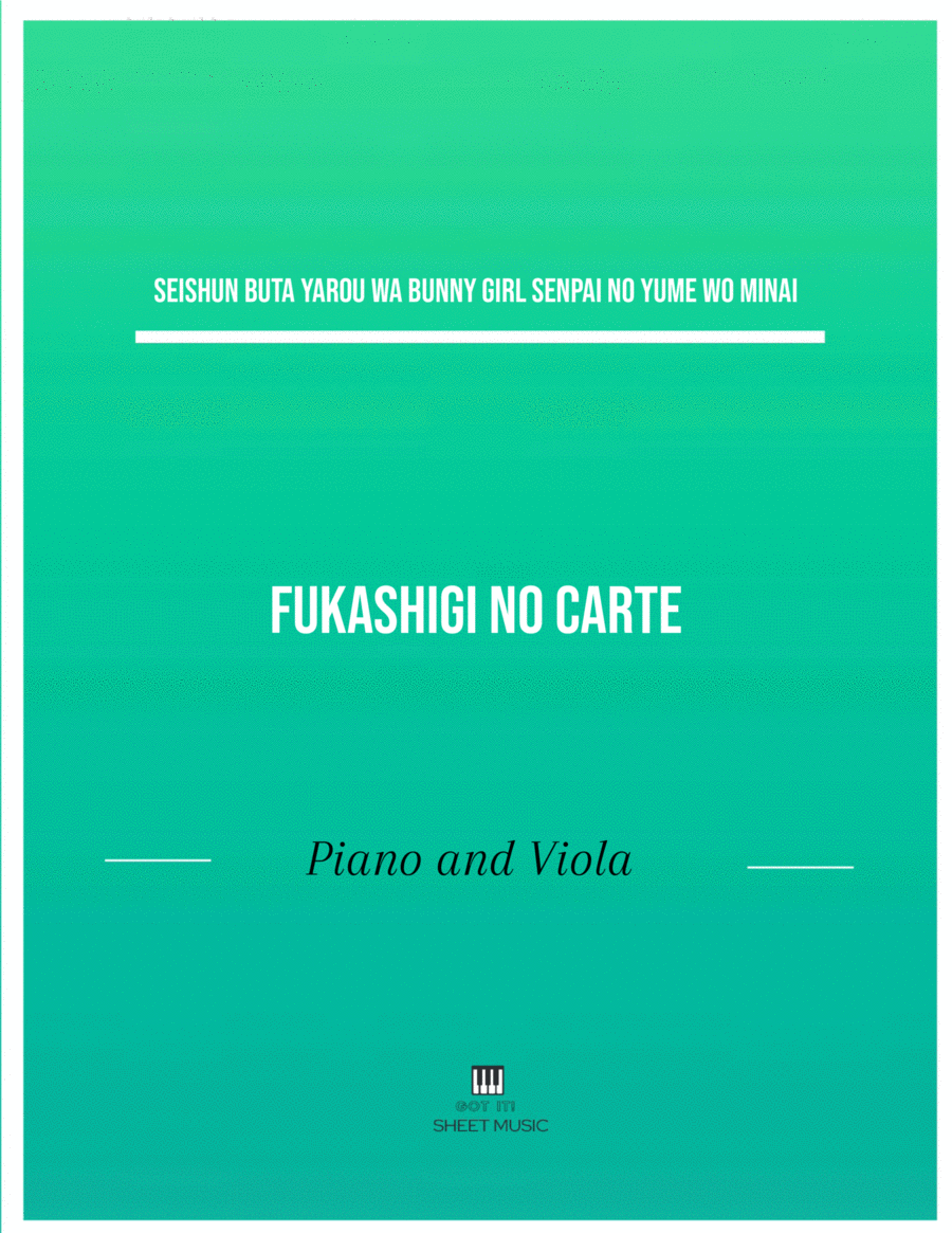 Fukashigi No Carte