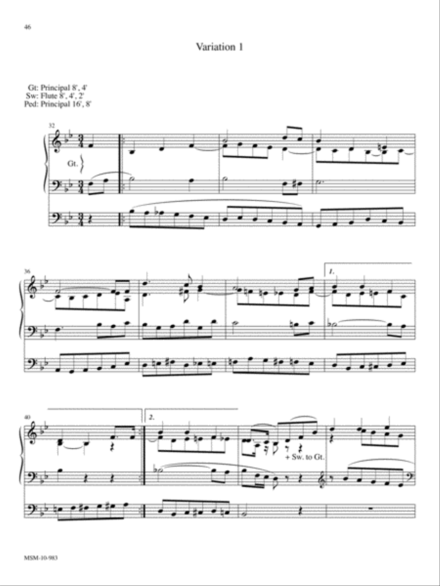 America the Beautiful Five Patriotic Pieces for Organ Organ Solo scores gallery preview page 20