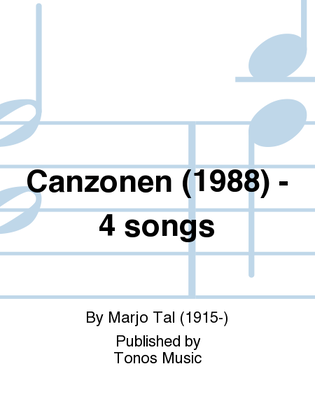 Canzonen (1988) - 4 songs