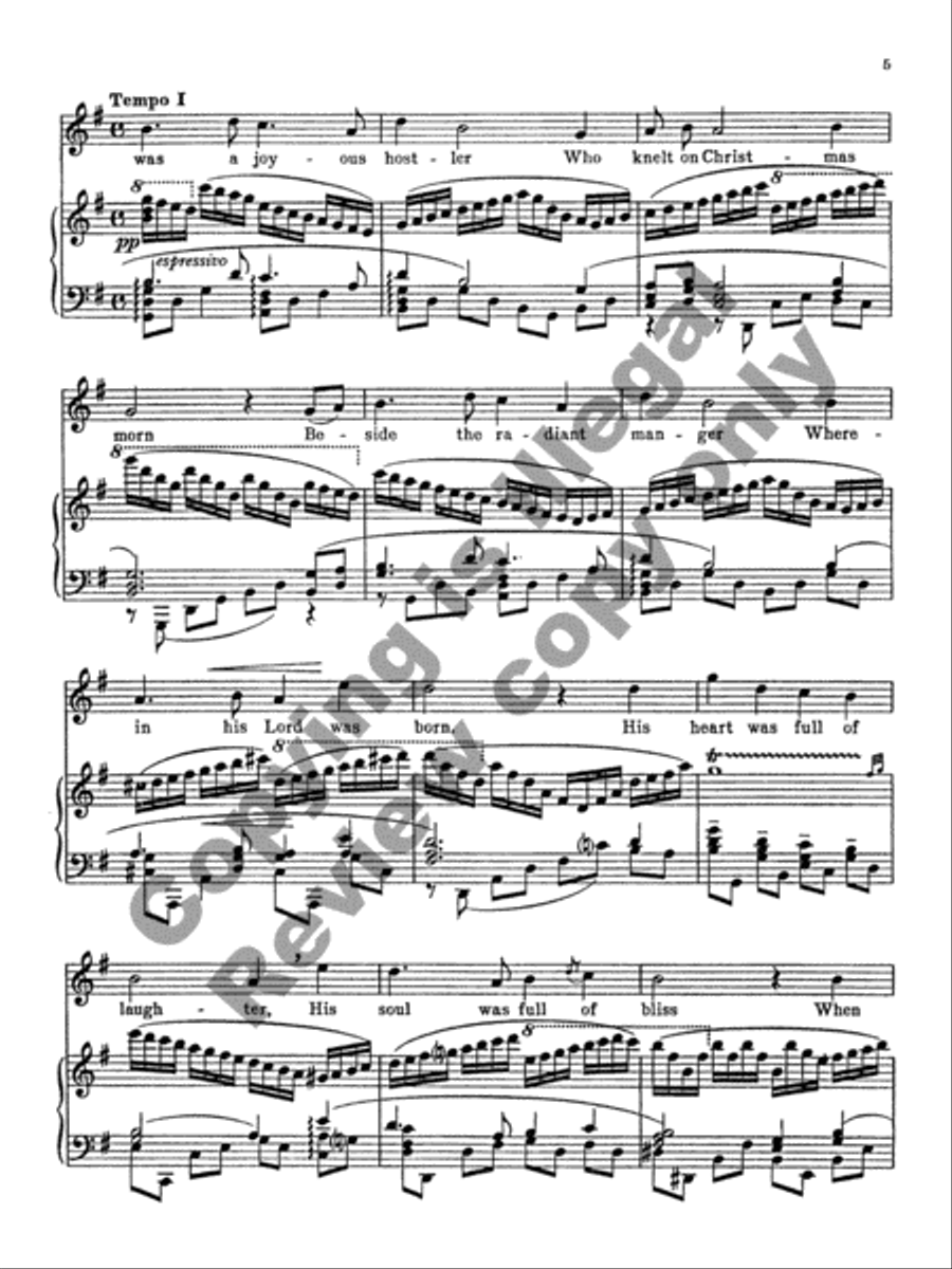 Christmas Eve High Voice scores gallery preview page 10