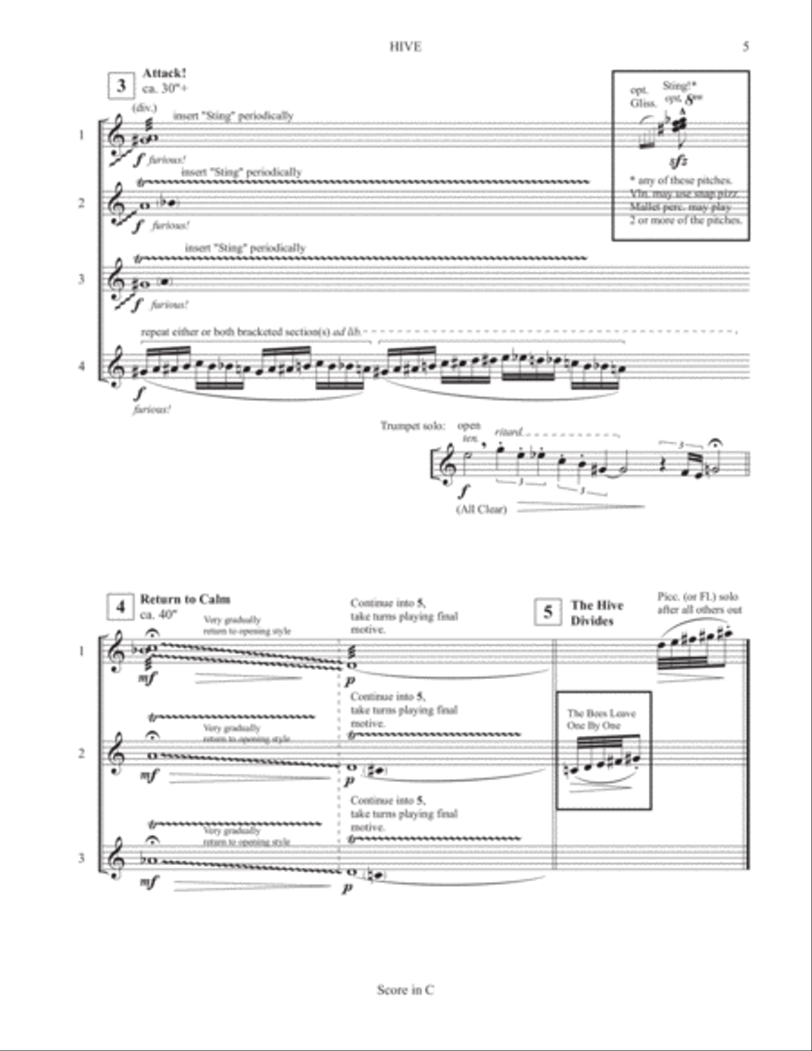 HIVE Concert Band scores gallery preview page 5