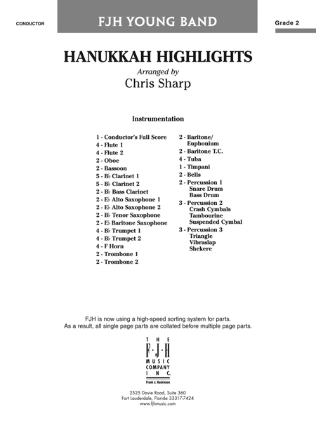 Hanukkah Highlights: Score