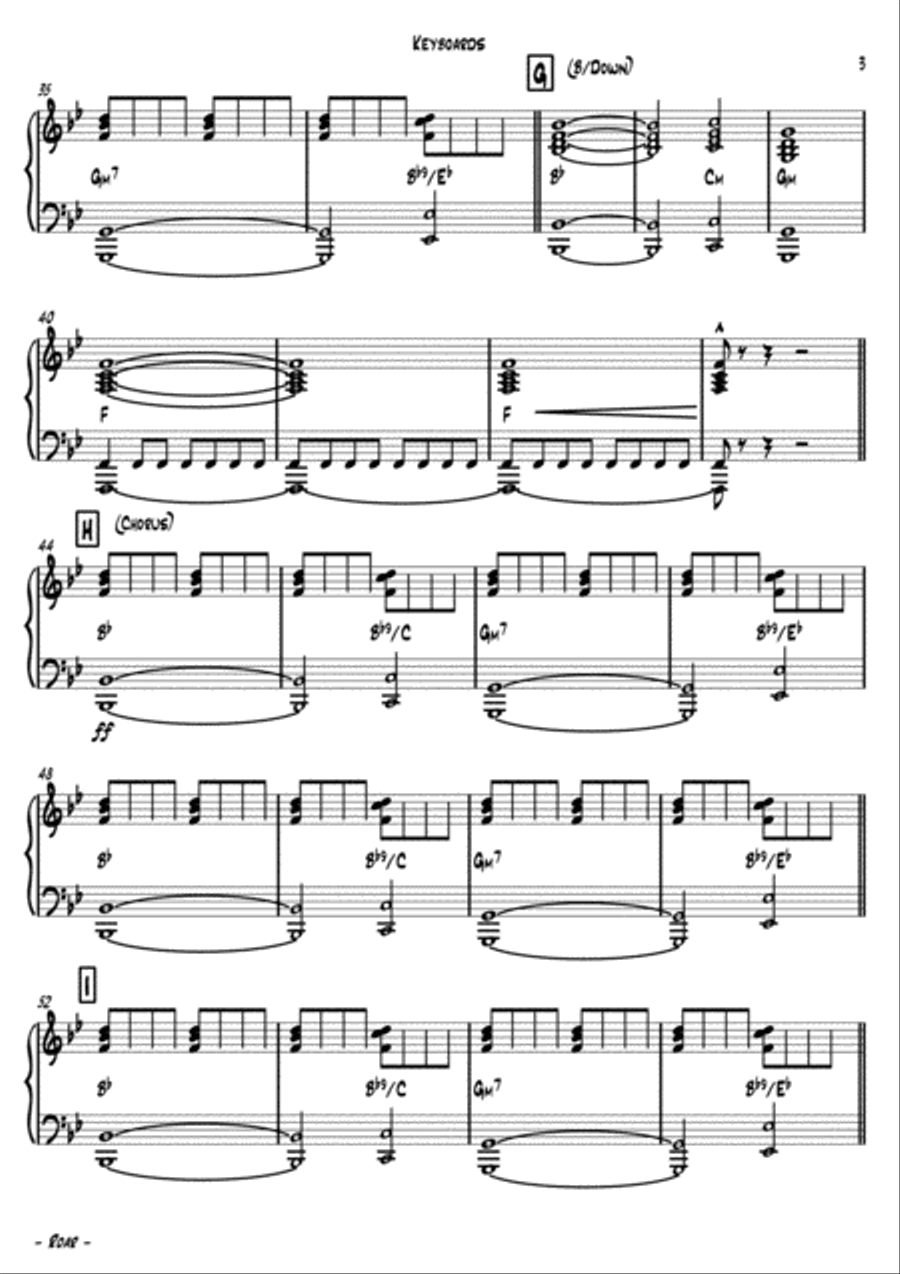 Roar Jazz Ensemble scores gallery preview page 4