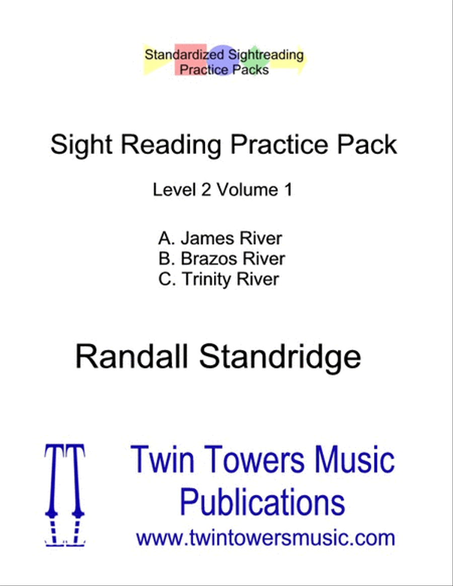 Sight Reading Practice Pack Level 2 Volume 1 Concert Band scores gallery preview page 1