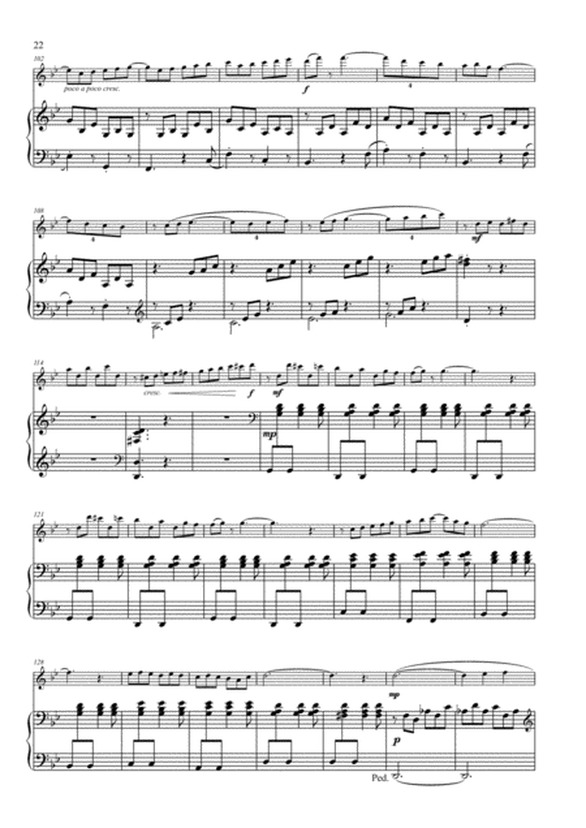 Rondo alla latina for flute and organ