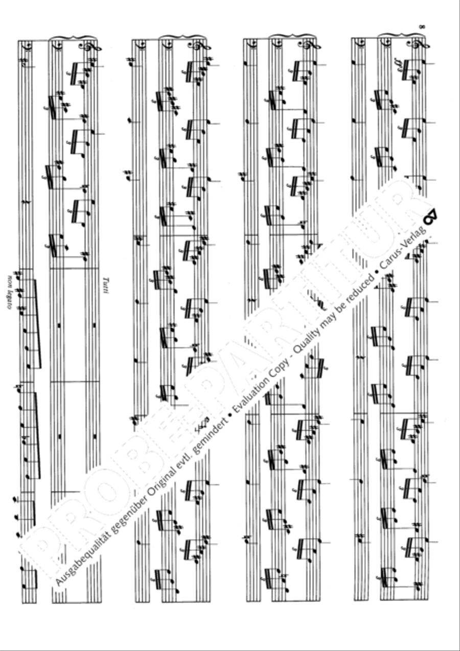 Lobe den Herren, den mächtigen Lobe den Herren, den mächtigen Organ scores gallery preview page 9