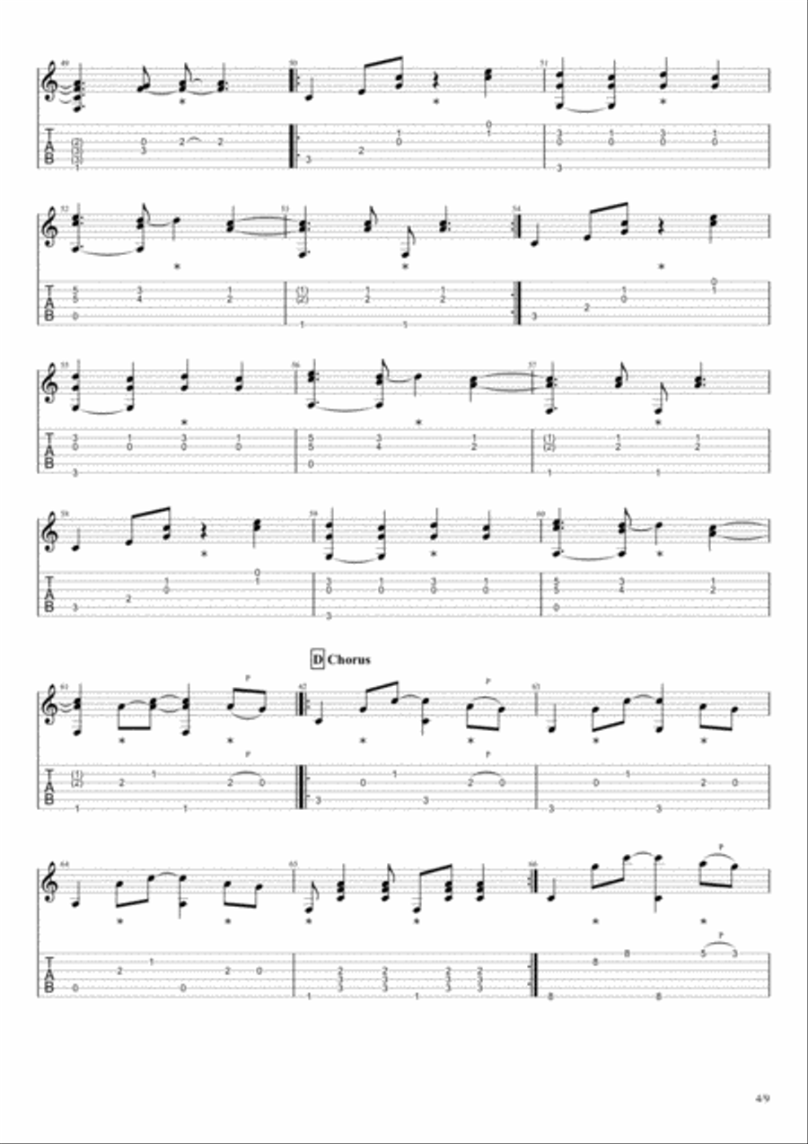So Lonely So Lonely Electric Guitar scores gallery preview page 4