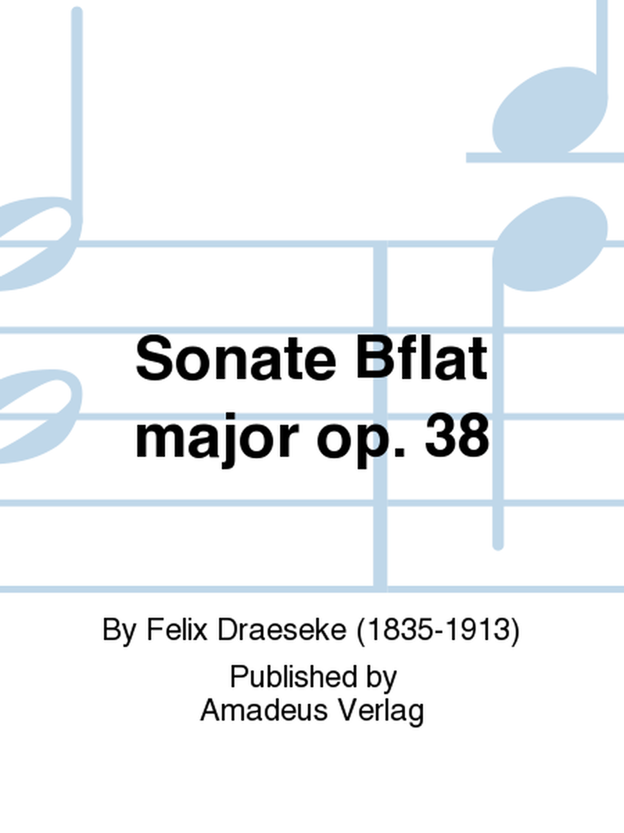 Sonate Bflat major op. 38