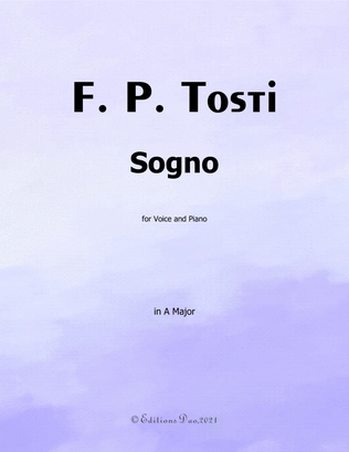 Sogno, by Tosti, in A Major