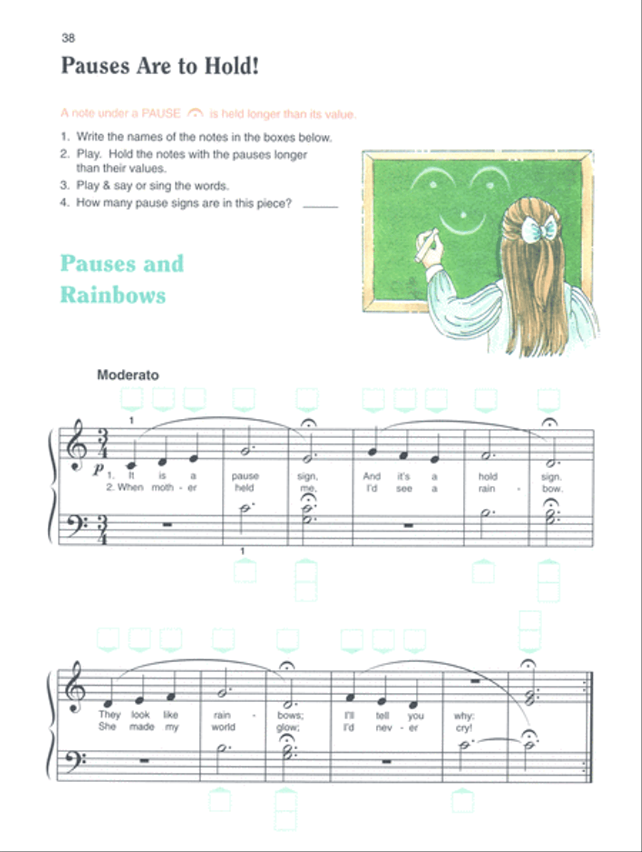 Alfred's Basic All-in-One Course, Book 2 Piano Method scores gallery preview page 3