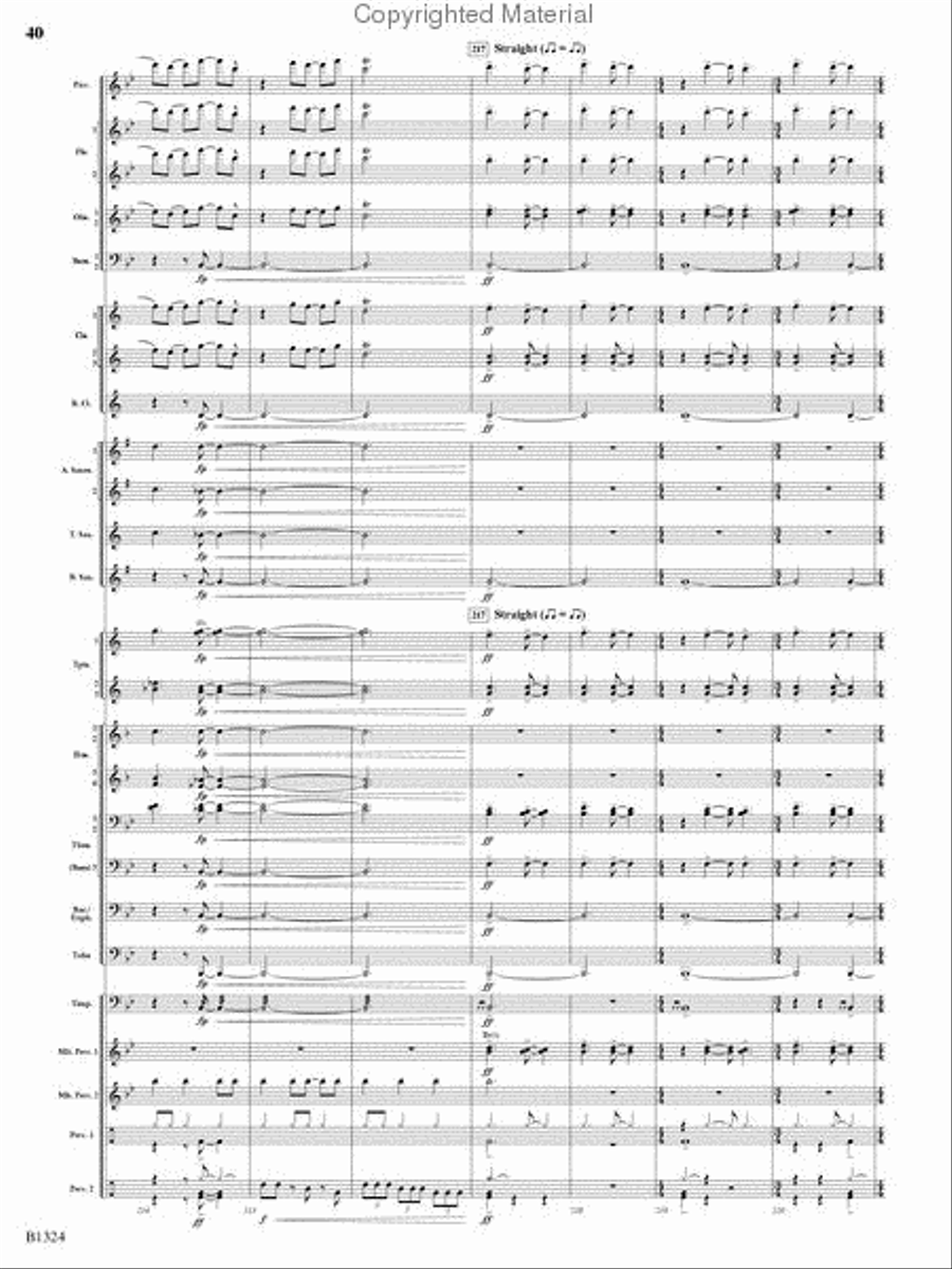Fusion Concert Band scores gallery preview page 39