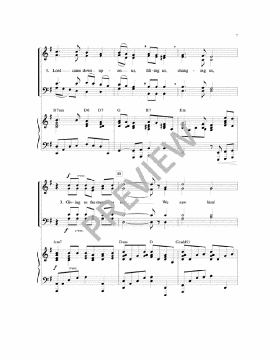 In the Breaking of the Bread 4-Part scores gallery preview page 5