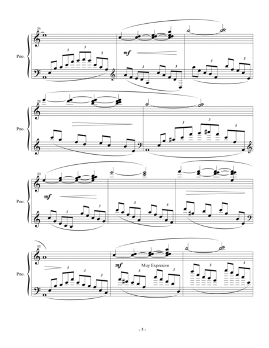 Variations for Piano Piano Solo scores gallery preview page 4