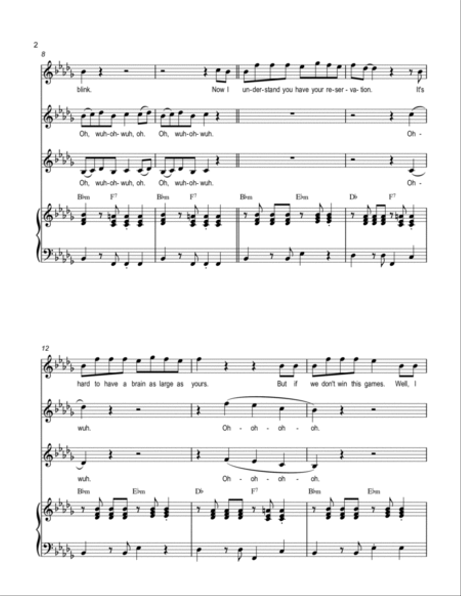 Unleash the Magic, from My Little Pony Equestria Girls Voice scores gallery preview page 2