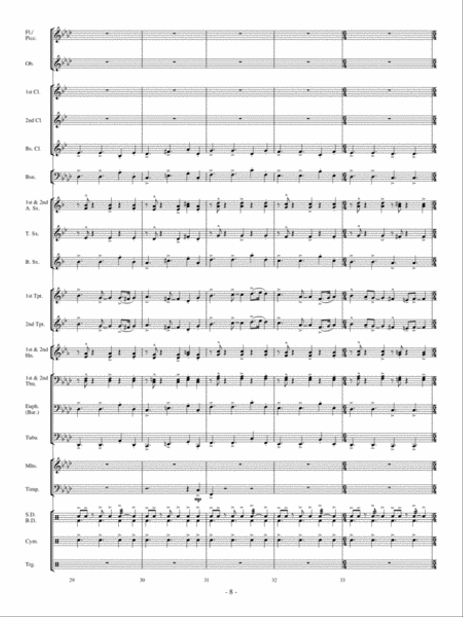 What Child Is This? Concert Band scores gallery preview page 7