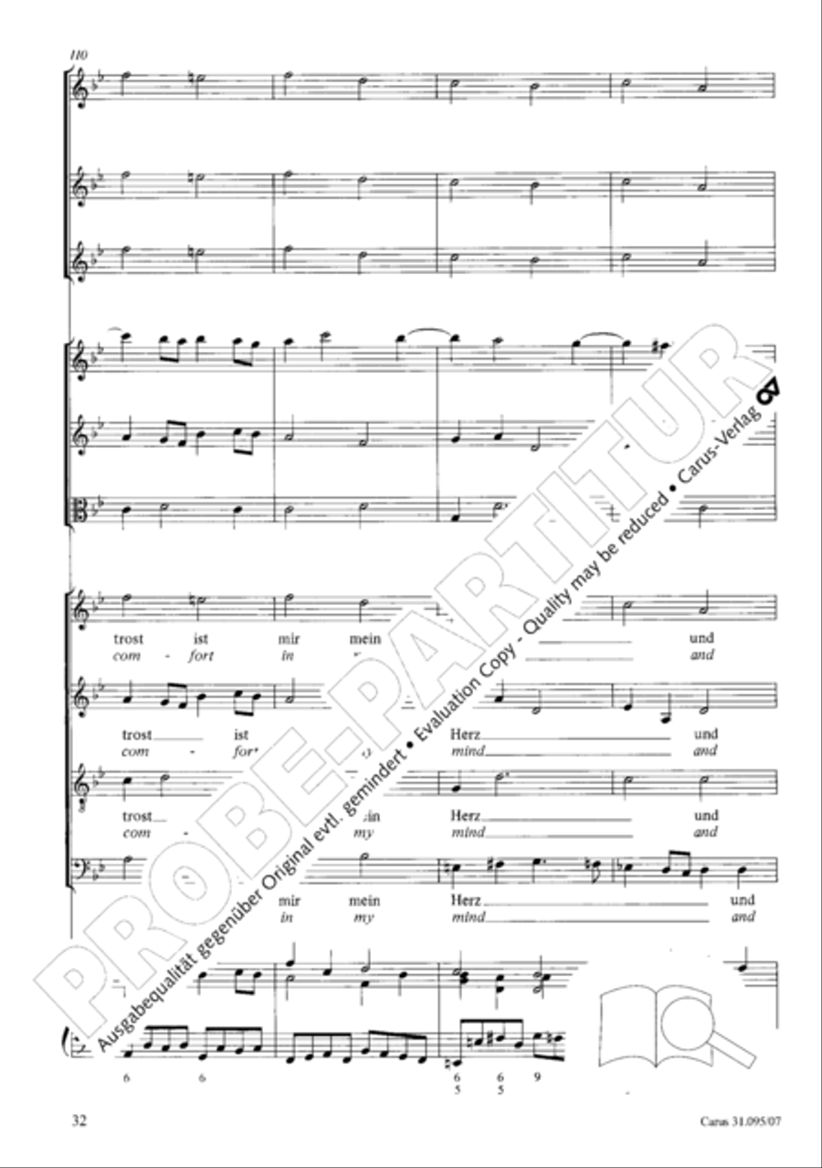 For me to live is Jesus (Christus, der ist mein Leben) STB scores gallery preview page 33