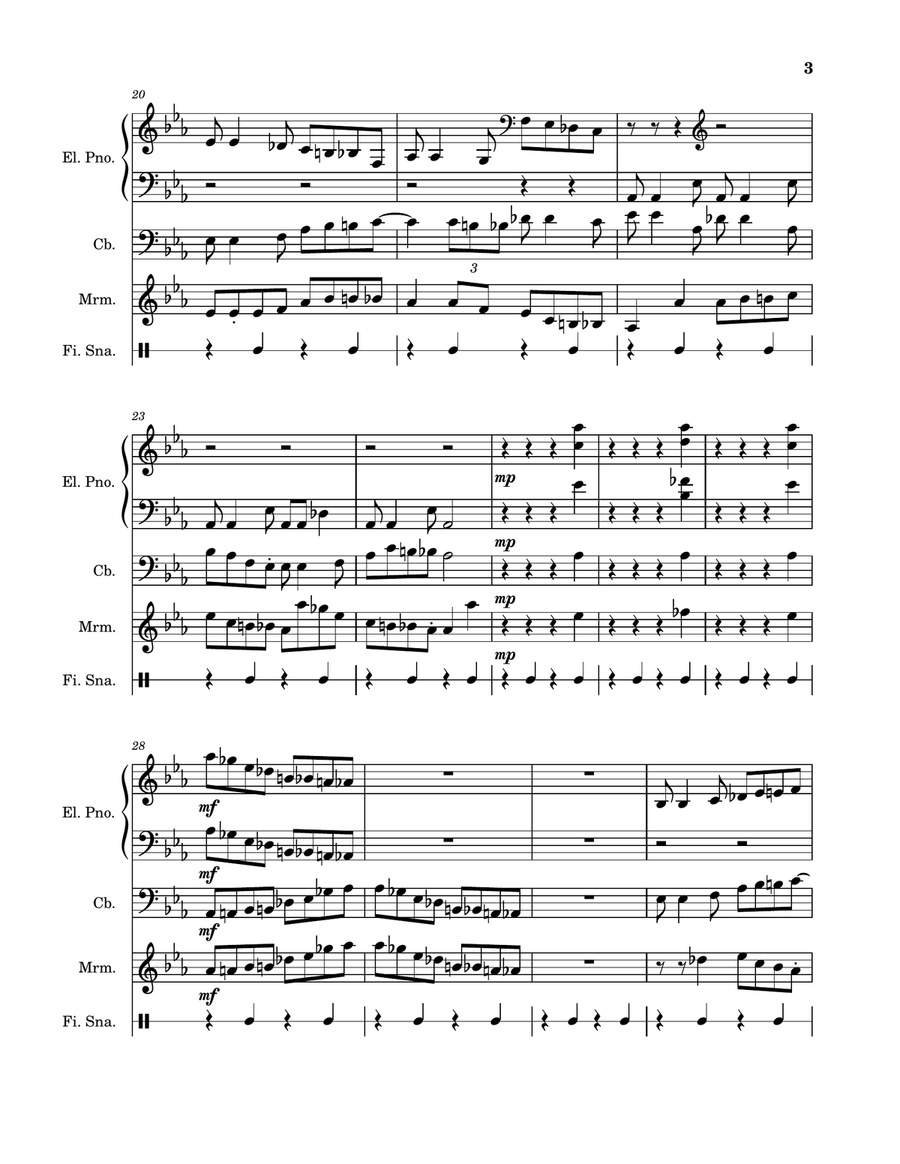 Snap Box Party, Op. 3 Snap Box Party, Op. 3 Jazz Ensemble scores gallery preview page 3