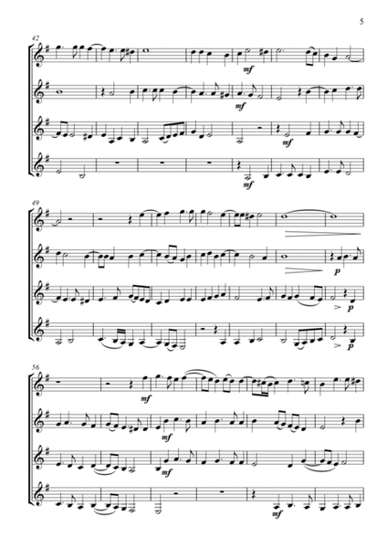 Clarinet Quartet - Super Flumina Babylonis image number null