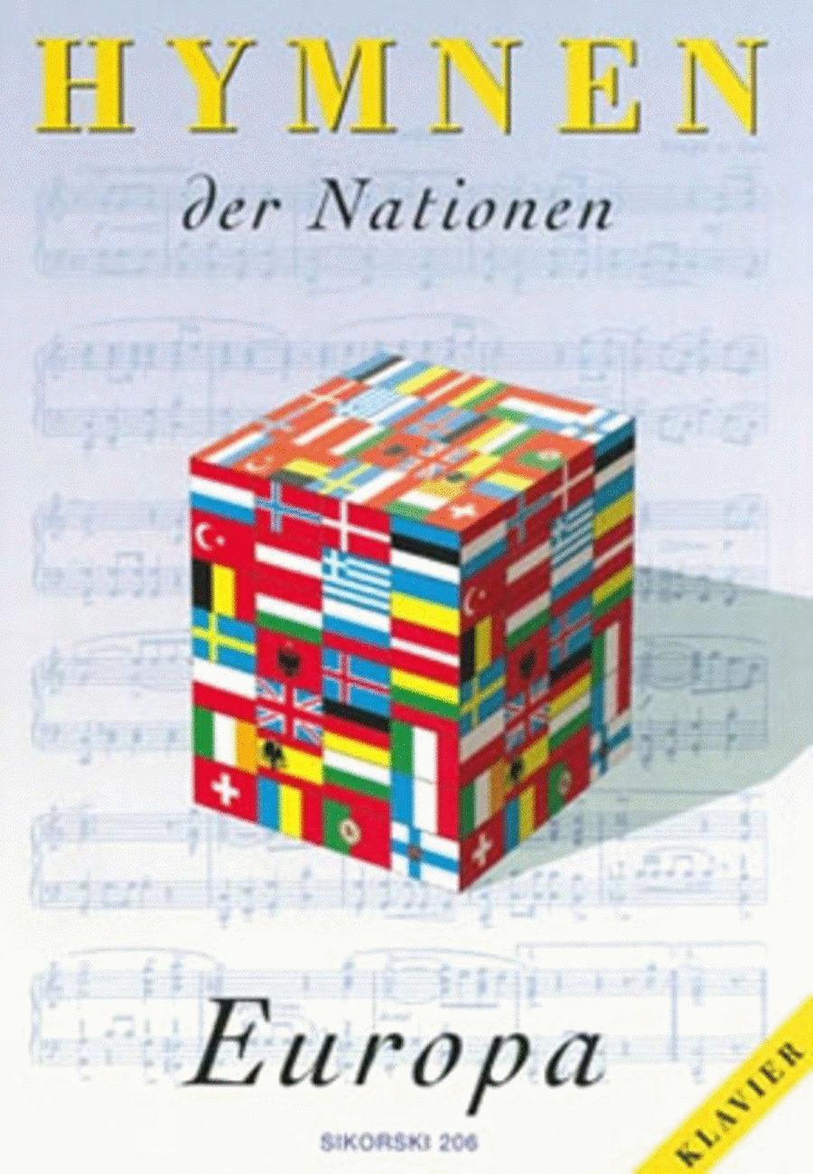 Hymnen Der Nationen -europa. Klavier-ausgabe-
