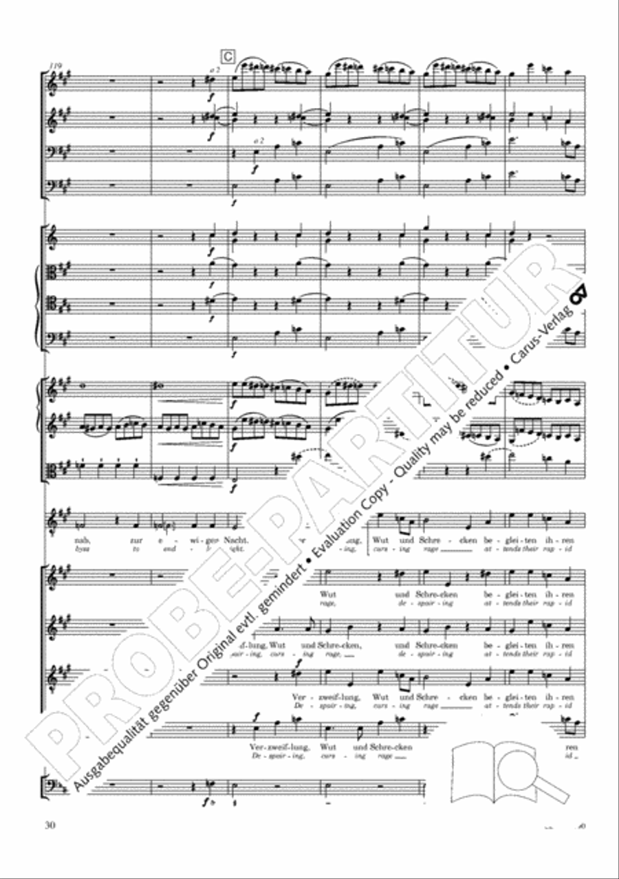The Creation (Die Schopfung) 4-Part scores gallery preview page 50