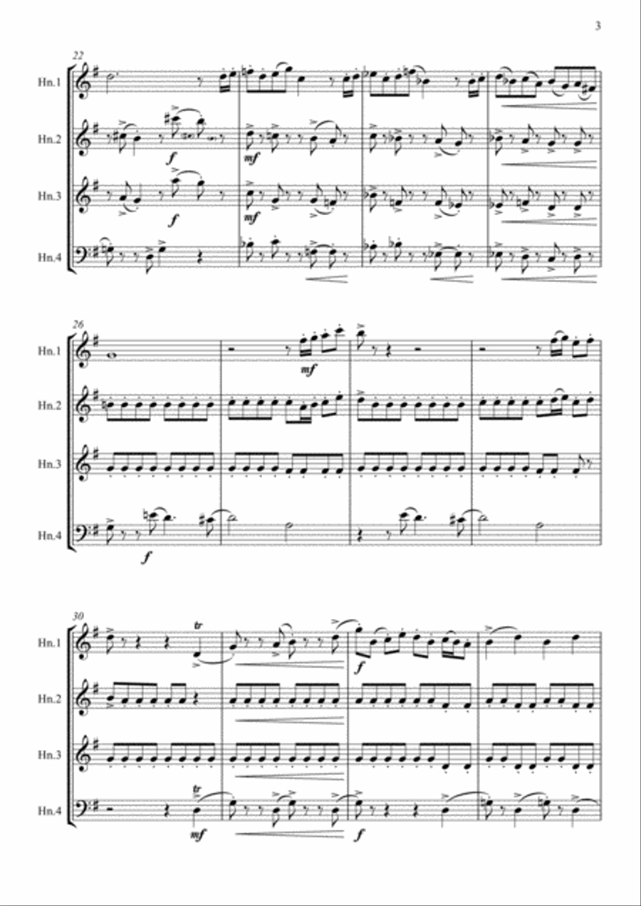 Belle Belle Brass Ensemble scores gallery preview page 4