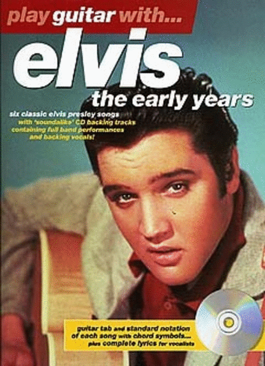 Play Guitar With Elvis Early Years Book/CD