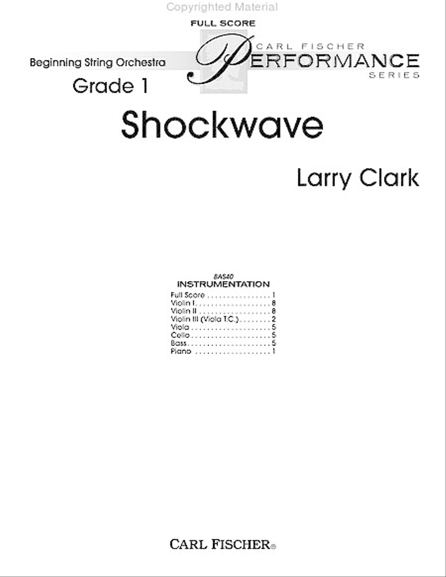 Shockwave String Orchestra scores gallery preview page 2
