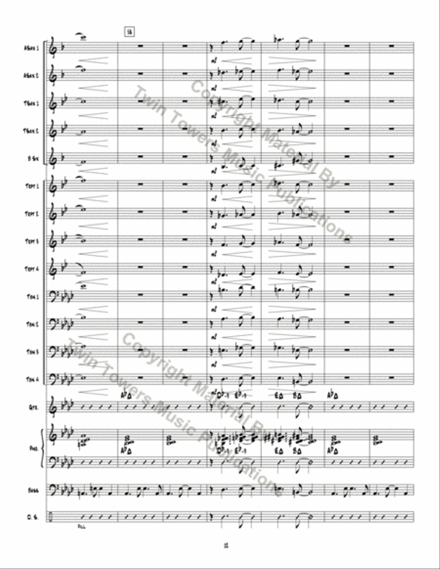Captiva Island Captiva Island Jazz Ensemble scores gallery preview page 13