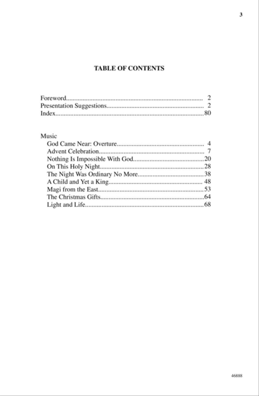 God Came Near God Came Near Choir scores gallery preview page 4