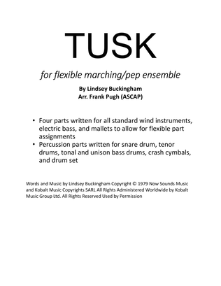 Book cover for Tusk