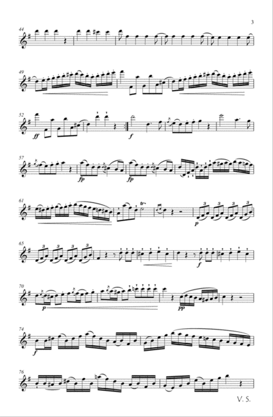 Hoffmeister Flute & Viola Duet Flute scores gallery preview page 4