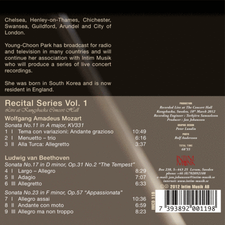 Volume 1: Recital Series
