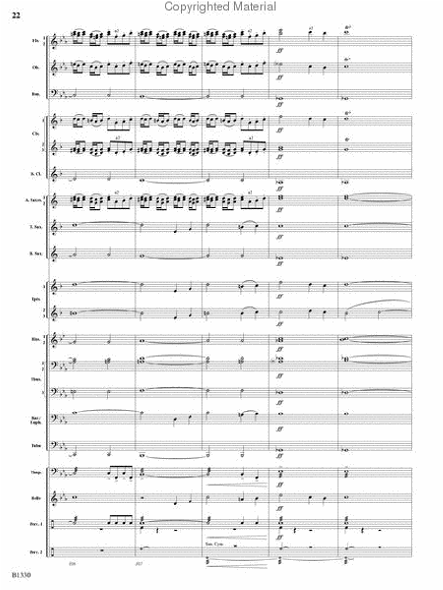 Raiders of the High Seas Concert Band scores gallery preview page 21