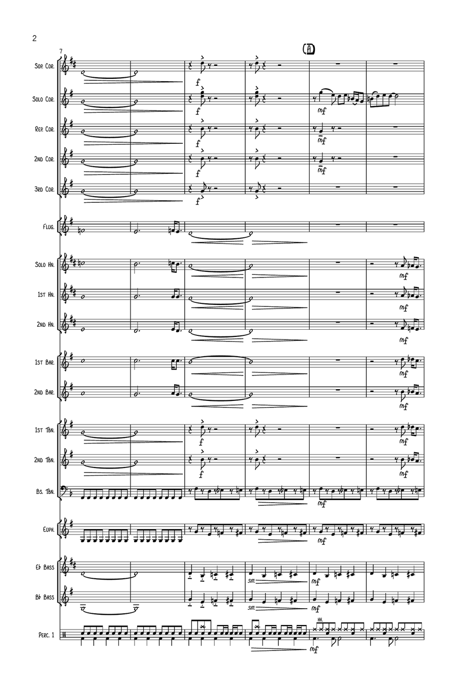 Kraken Brass Band scores gallery preview page 2