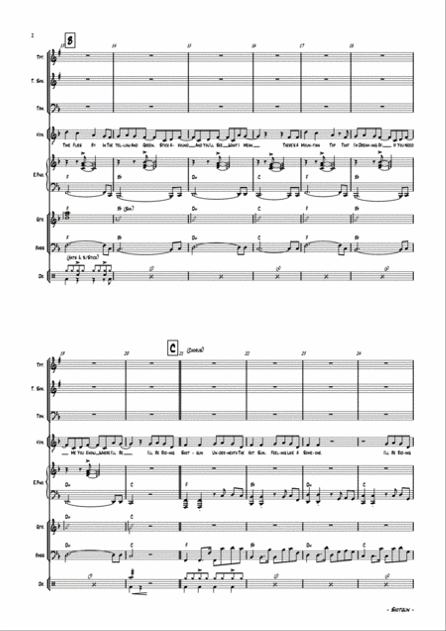 Shotgun Jazz Ensemble scores gallery preview page 5