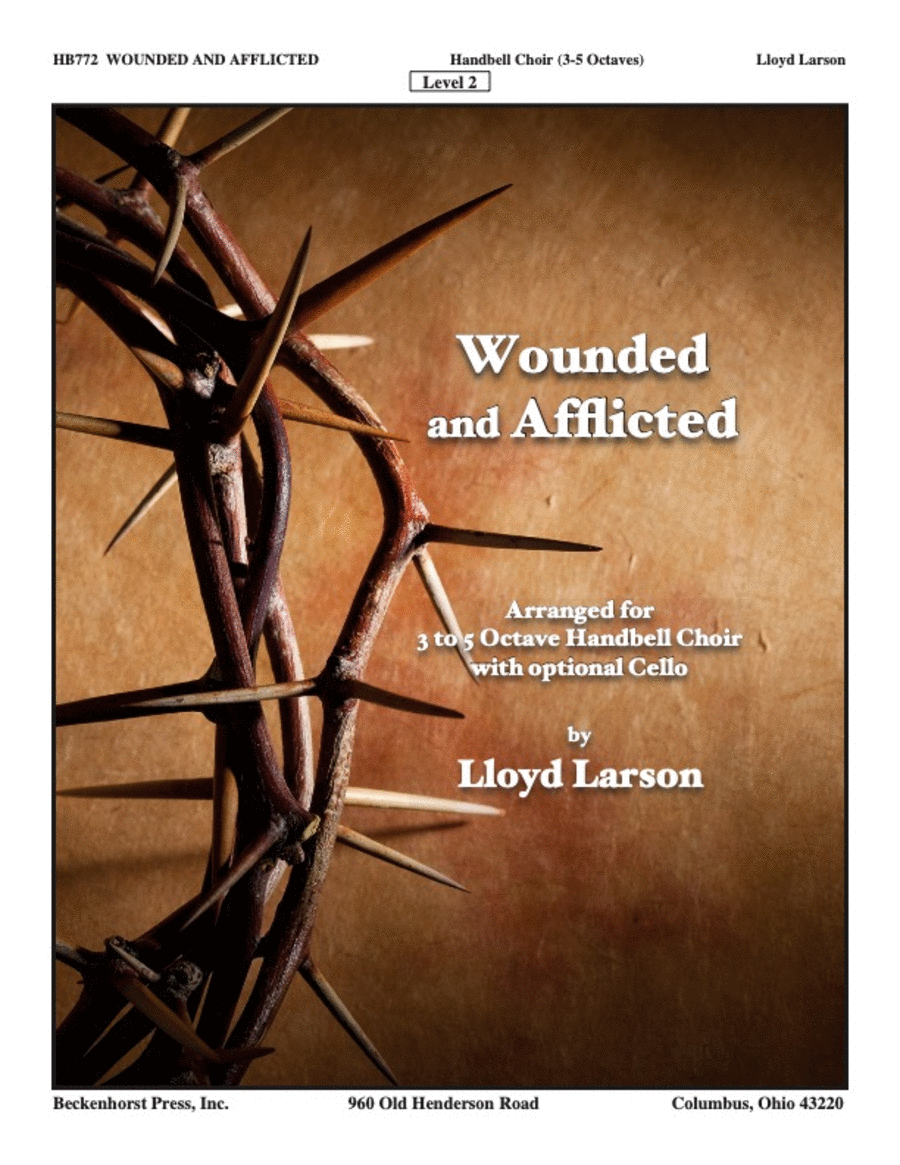 Wounded and Afflicted Wounded and Afflicted 5-Octaves scores gallery preview page 1