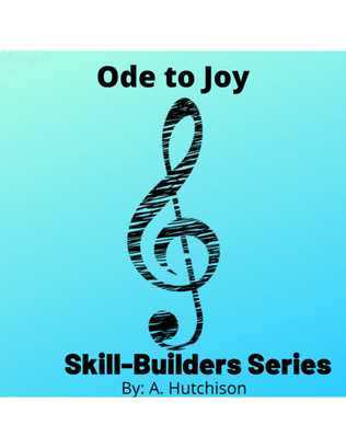 Book cover for Ode to Joy Beginning Band Skill Builder