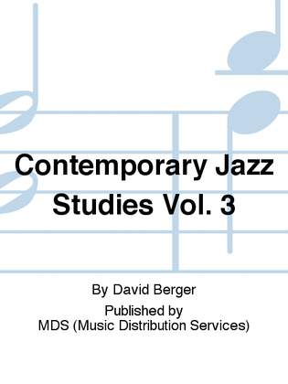 Contemporary Jazz Studies Vol. 3