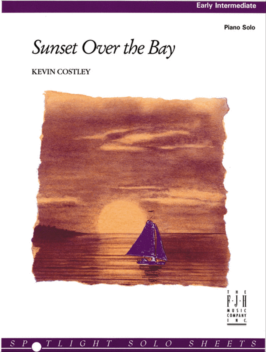 Sunset Over the Bay Piano Solo scores gallery preview page 2