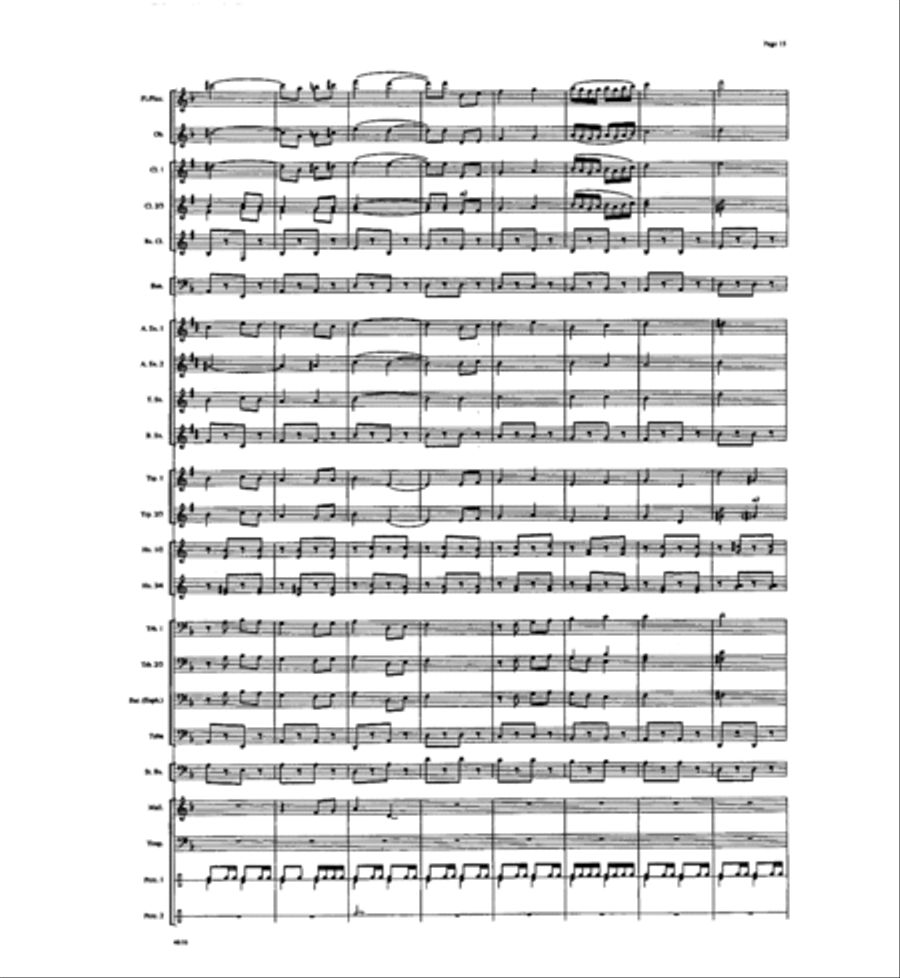 Children of the Shrine Concert Band scores gallery preview page 14
